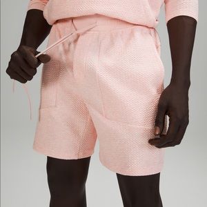 NWT Lululemon At Ease Short 7” - heathered pink